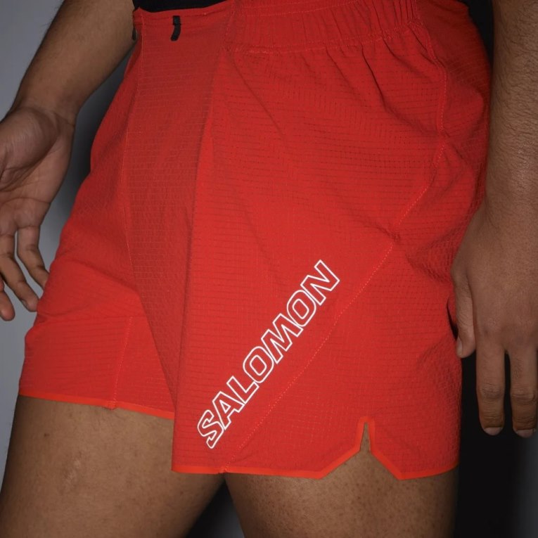 Bermudas Salomon Sense Aero 5'' Hombre Rojos | MX KLGD924